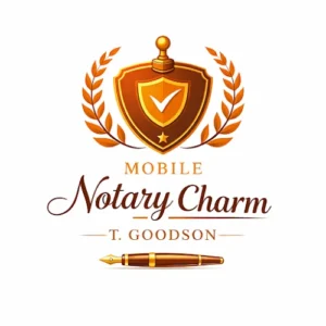 Mobile Notary Charm