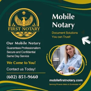 Mobile First Notary – Arcadia