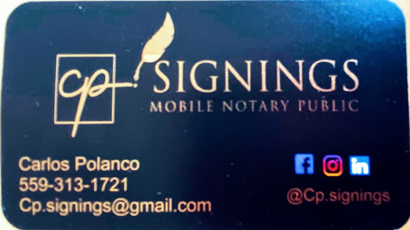 CP Signings Mobile Notary Public