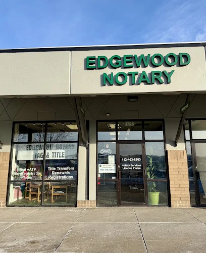Edgewood Notary Tag, Title, and Messenger service