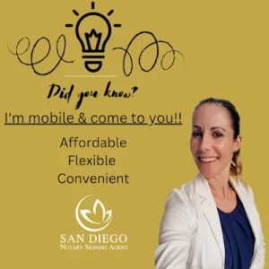 San Diego Notary Signing Agent Apostille Services