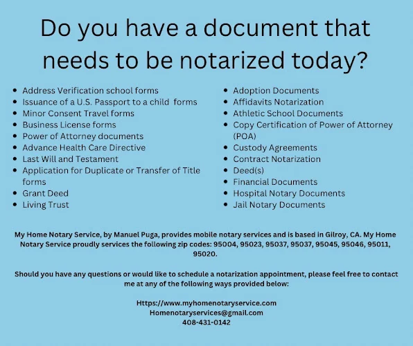 My Home Notary Service