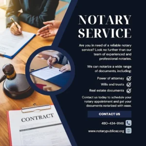 Notary Near Me in Mesa