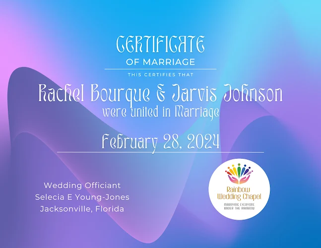 Rainbow Mobile Notary And Nuptials Wedding Officiants Network