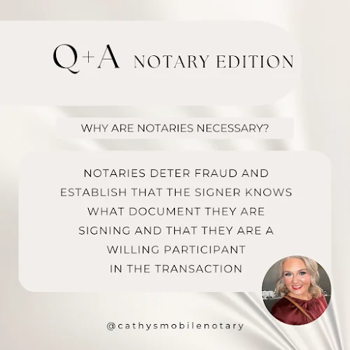 Cathy's Mobile Notary Service LLC