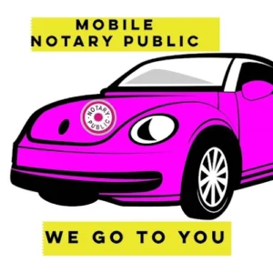 Notary public On the Wheels