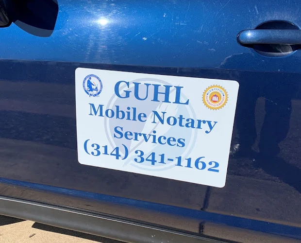 Guhl Mobile Notary Services