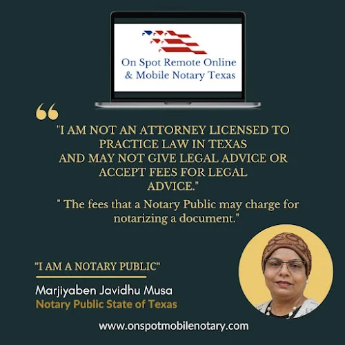 On Spot Mobile Notary, Cypress, TX
