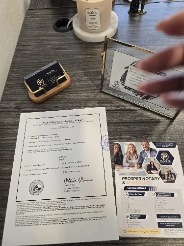 Prosper Notary & Apostille