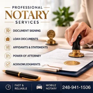 Notary and Business services