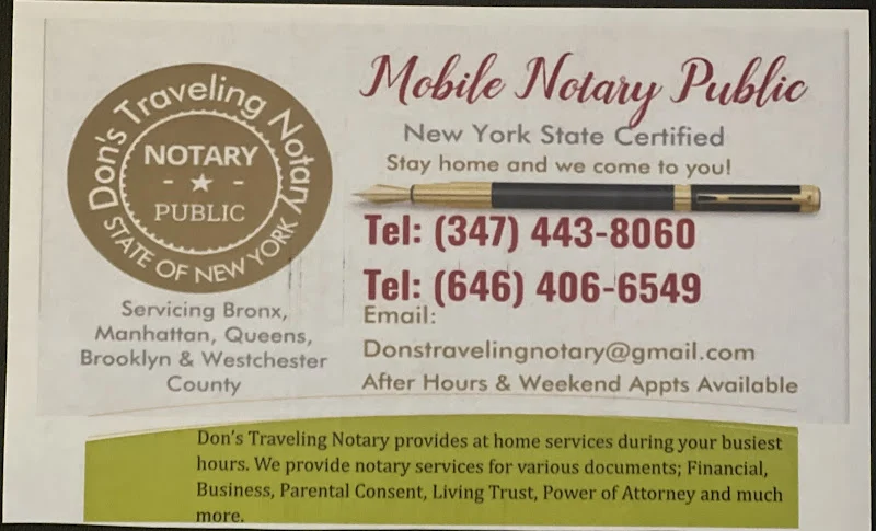 Don's Traveling Notary