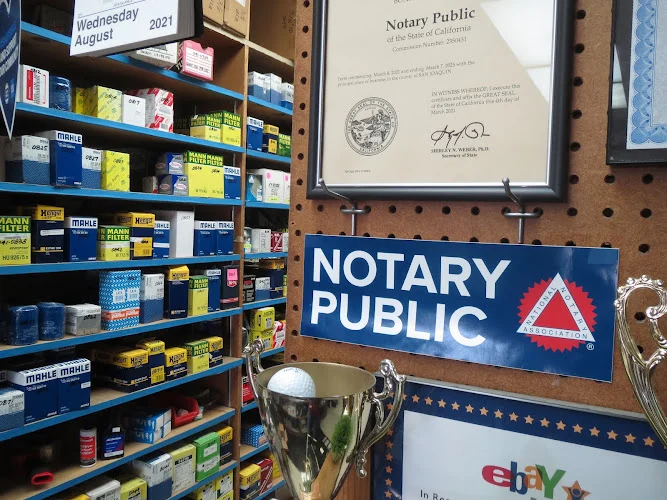 Precision 21 Notary (inside Global Auto Parts)