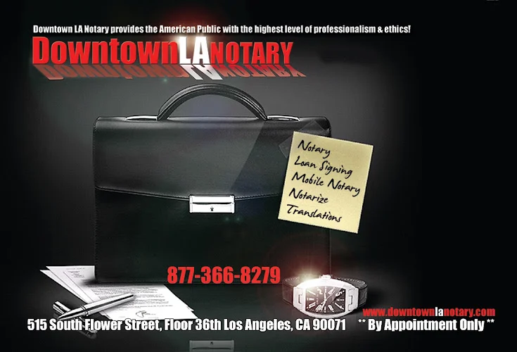 L.A. Downtown Notary Public