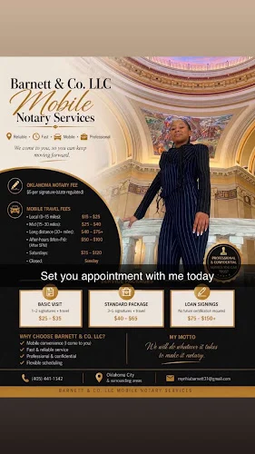 Barnett & Co. LLC Mobile Notary Services