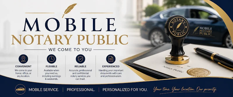 Mobile Notary Public