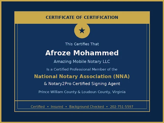 Amazing Mobile Notary