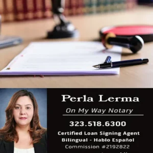 On My Way Notary Public & Courier Services