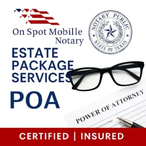 On Spot Mobile Notary, Cedar Park, Austin