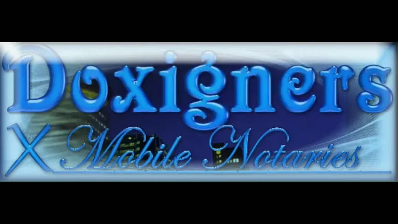 Doxigners Mobile Notary Services