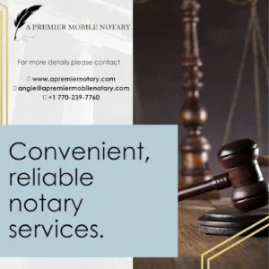 A Premier Mobile Notary