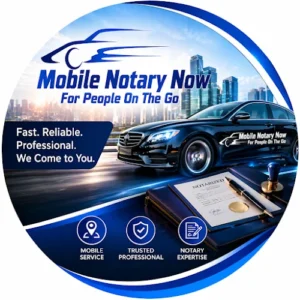 Mobile Notary Now Miami Beach
