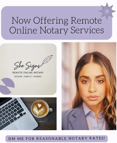 She Signs - Online Notary Services