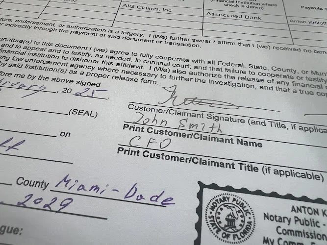 Sign & Seal Miami Mobile Notary