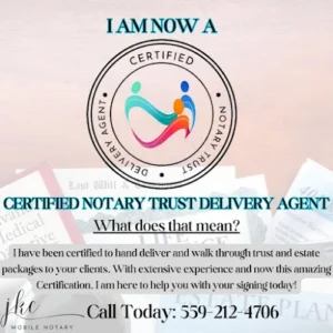Stockton Mobile Notary Public