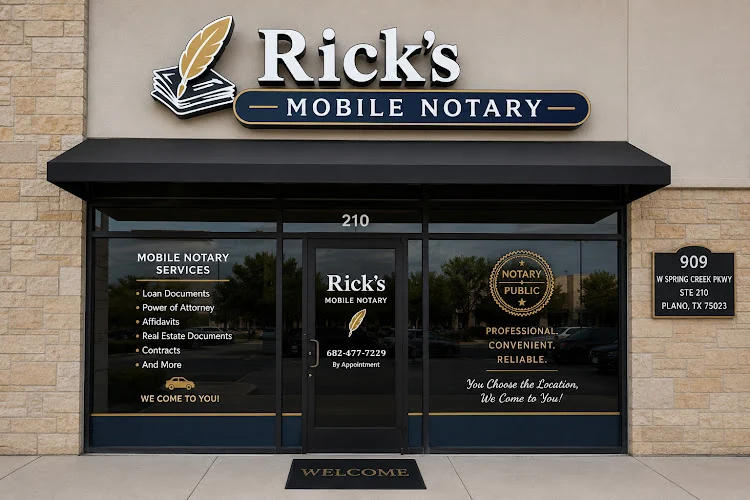 Rick's Mobile Notary