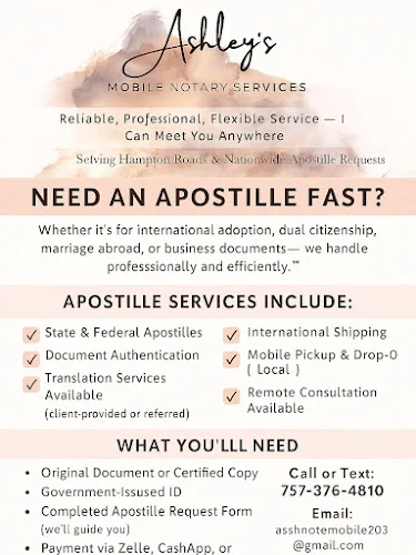 Ashleys Mobile Notary Services, LLC