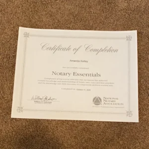 Amanda Kelley Notary Public, Loan Signing Agent
