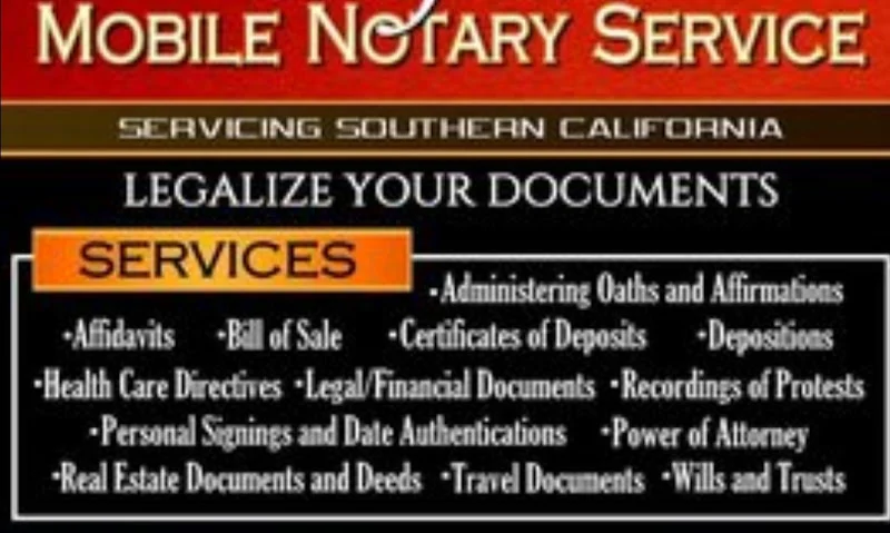 ANGEL'S MOBILE NOTARY SERVICES FRESNO