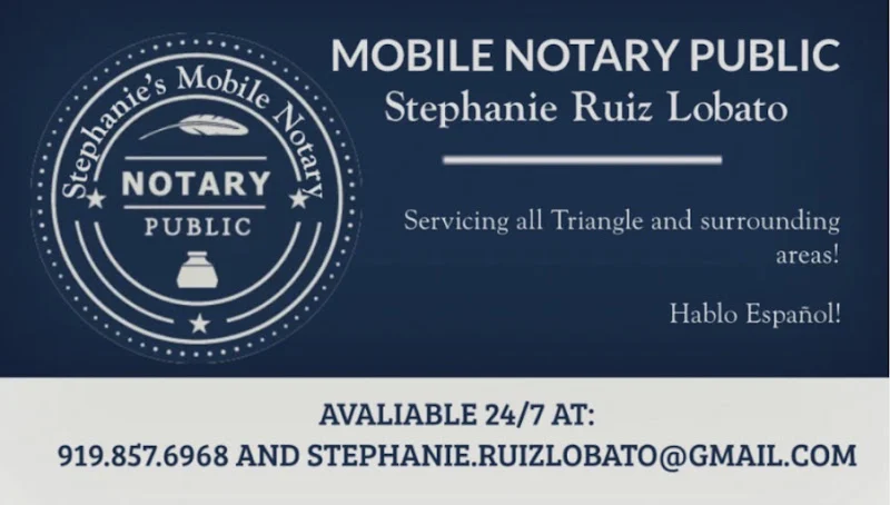Stephanie’s Mobile Notary Services