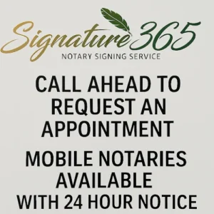 Signature 365 Notary Signing Service
