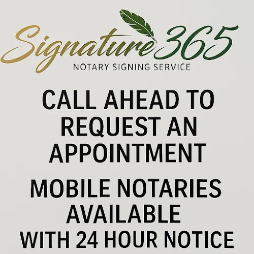 Signature 365 Notary Signing Service