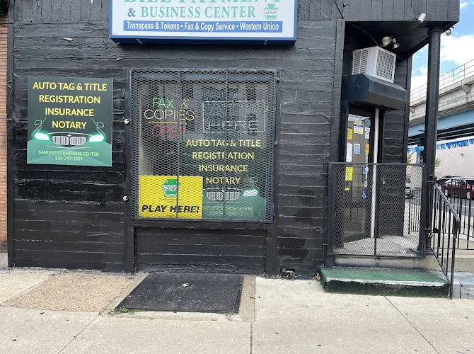 Market St Business Center, Auto tags, Title, and Insurance
